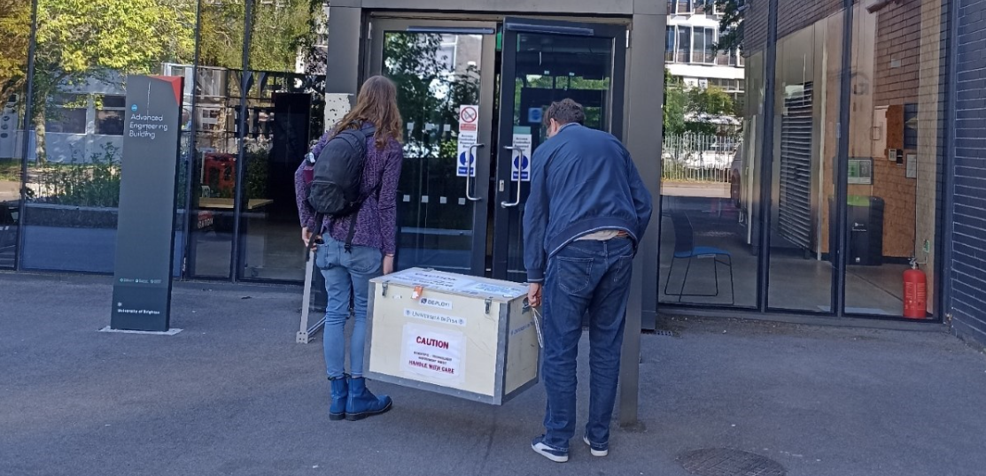 Journey to Innovation: DEPLOY! Project’s Pulsating Heat Pipe Arrives in Brighton